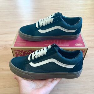Vans Old Skool Heavy Canvas Black Women 8.0 US Mens 6.5 US